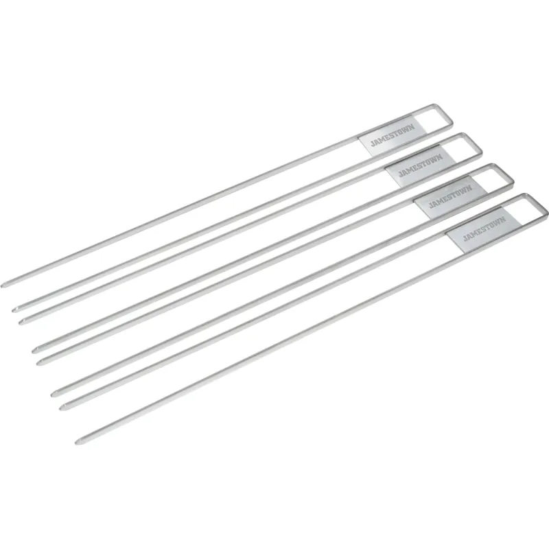Gratis Retour Spiedini in acciaio inox Jamestown 4 pz