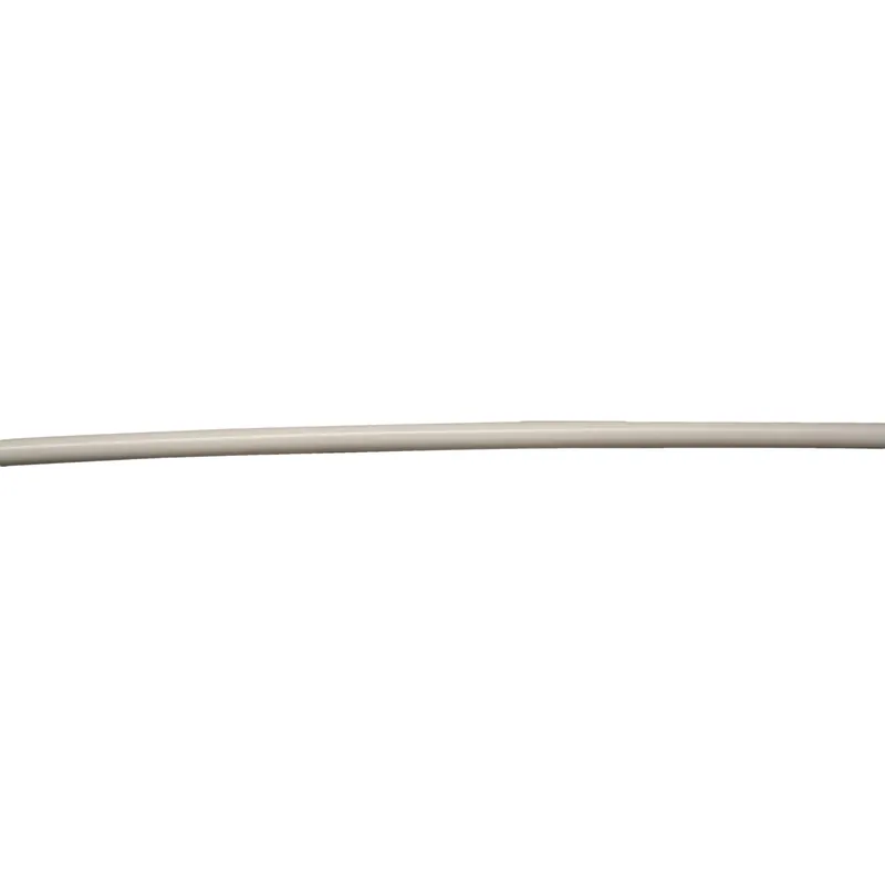 Cavo in acciaio ottonato plasticato con pvc bianco diam. 4,5 mm Nieuw