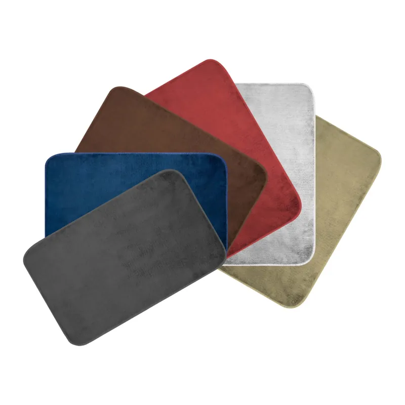 Tappeto in microfibra Merlino colori assortiti 50x80 cm Premium