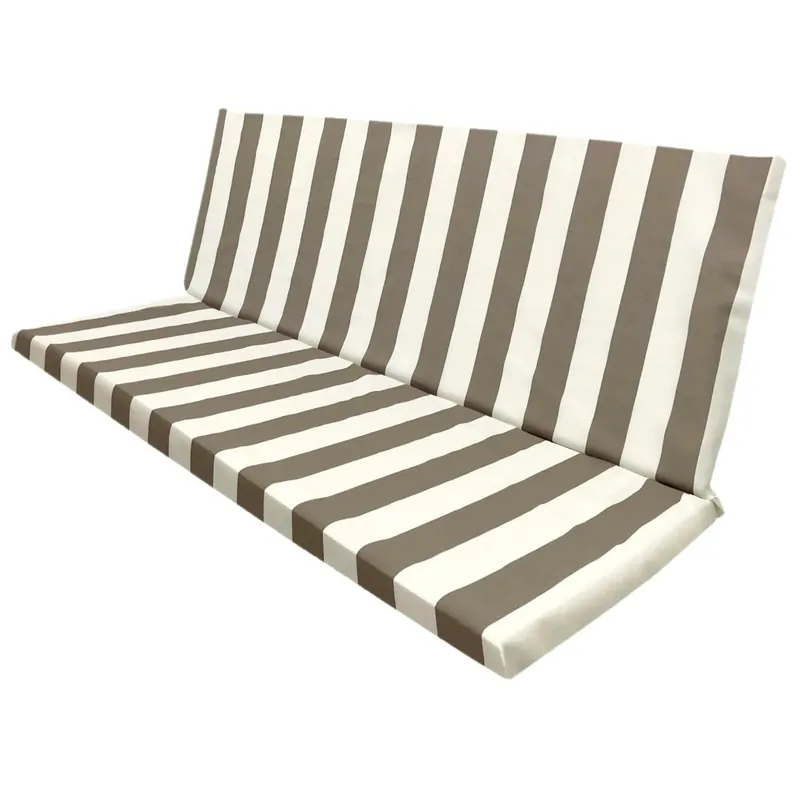 Koopje Cuscini per dondolo 3 posti Riga taupe 12x50x150 cm