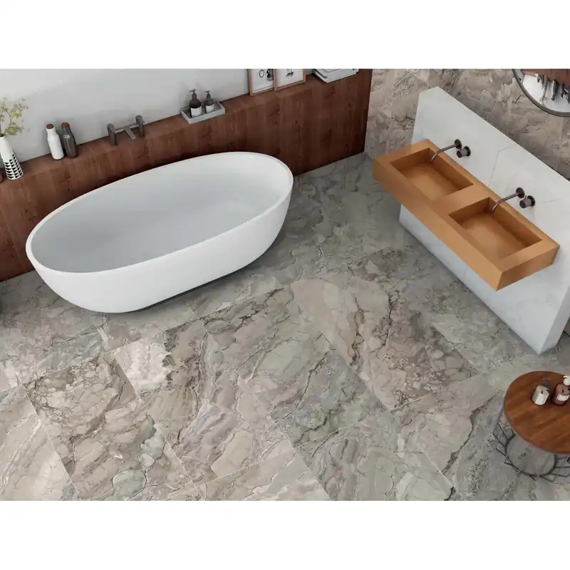 Piastrella in gres porcellanato Charisma pietra beige-grigio 60x120 cm 1,44 m² Koopje