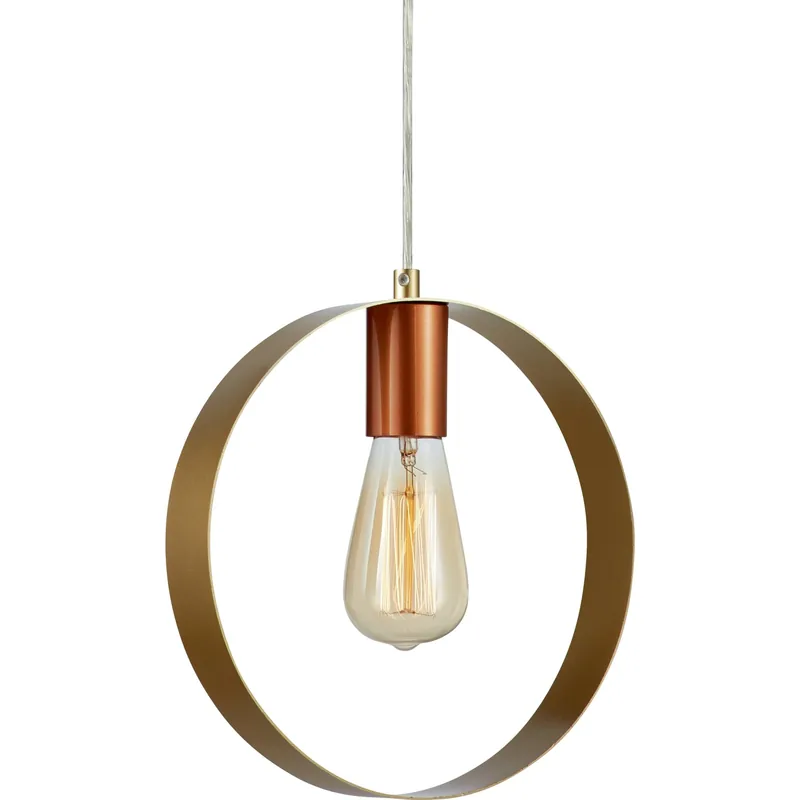 Lampadario a sospensione anello E27 da 40 W 10x130x25 cm Hoge Kwaliteit