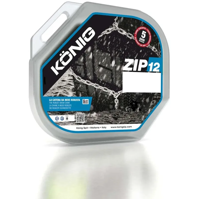 Beperkte Voorraad Konig catena da neve per autovettura ZIP 12 mis. 050