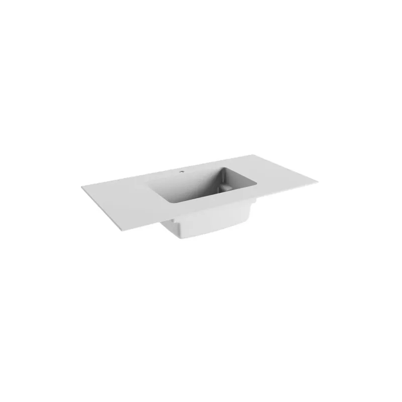 Aanbieding Top Obisurface Caren bianco opaco t. reclinabile sp.1 cm 140,5x51,2 cm