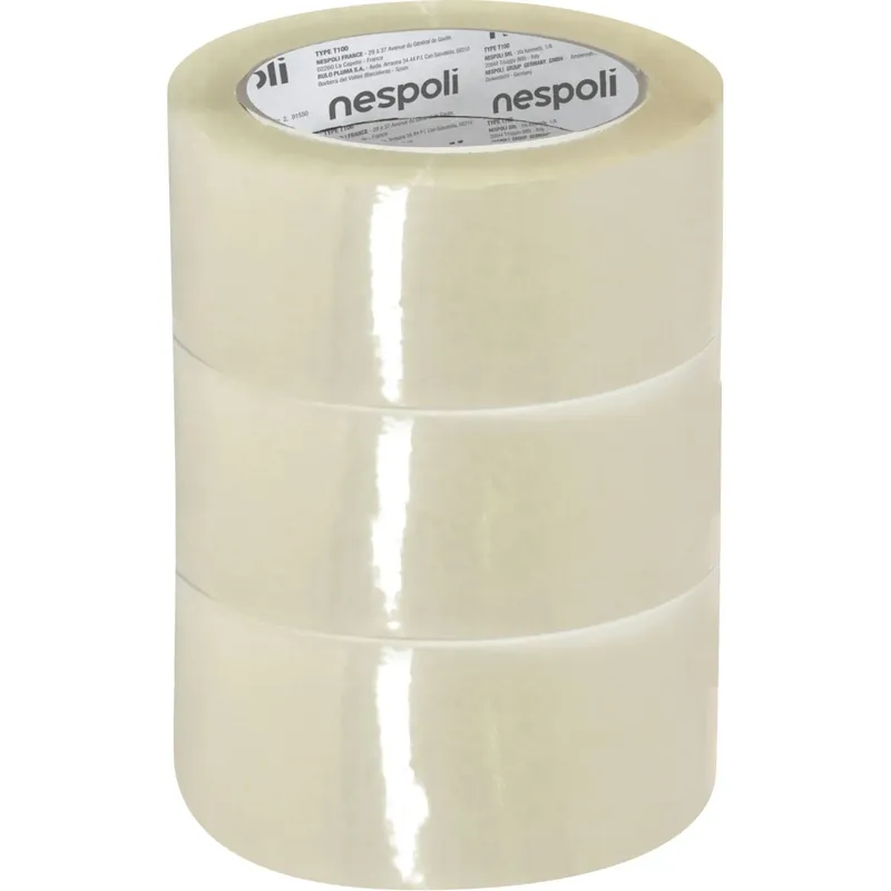Aanbieding Nastro adesivo da imballaggio 50 mm x 66 m 3 pz trasparente