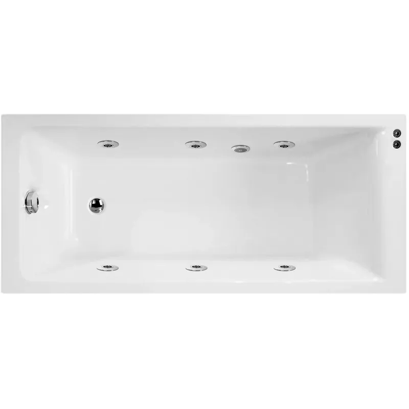 Veilige Betaling Vasca Bali con sistema idromassaggio Comfort 160 x 70 cm