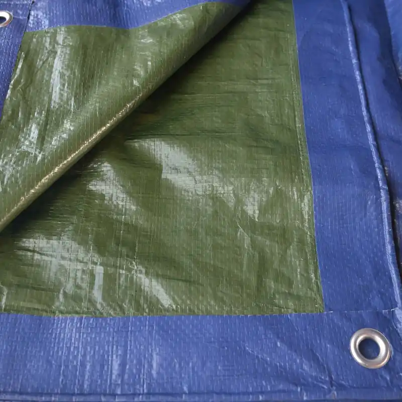 Telo occhiellato multiuso Tenax Cover All in polietilene 3x5 m verde-blu Beperkte Voorraad