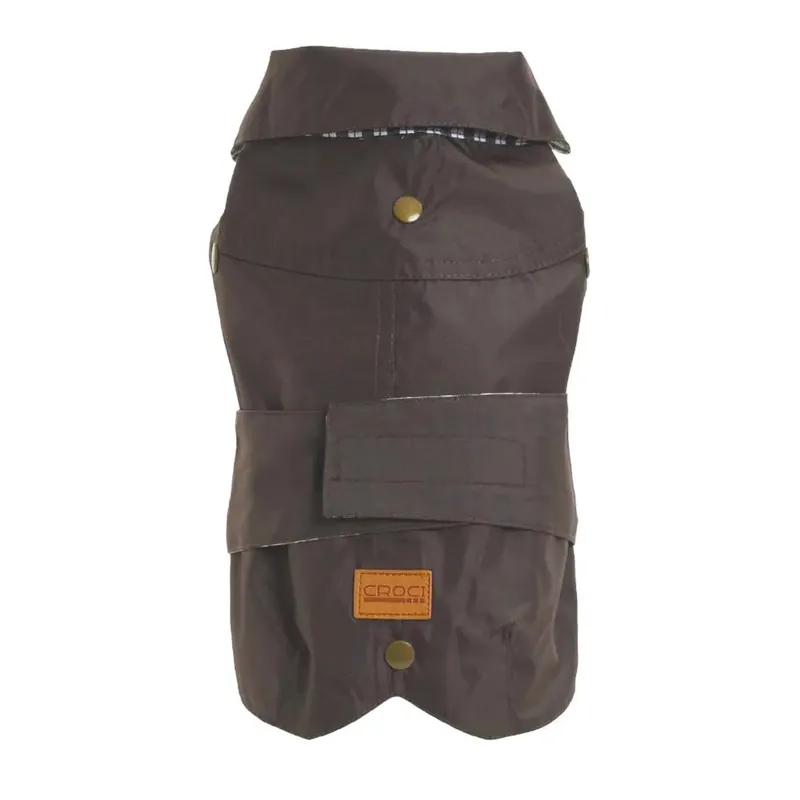 Aanbieding Cappotto impermeabile cane Montreal 50 cm marrone
