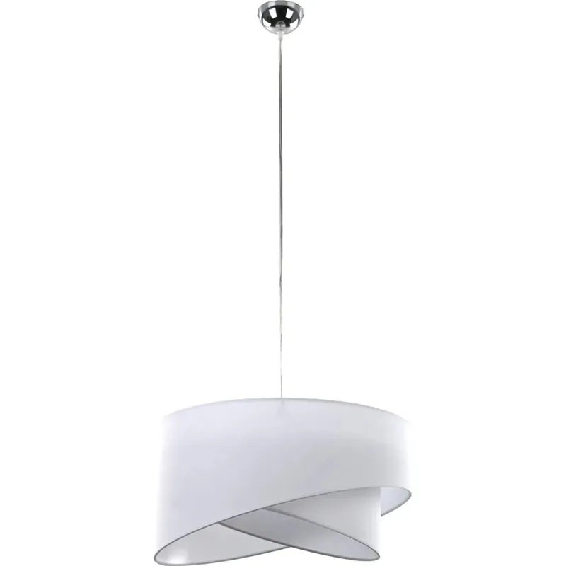 Aanbieding Lampadario a sospensione Ceprano E27 bianca 120x45x45 cm