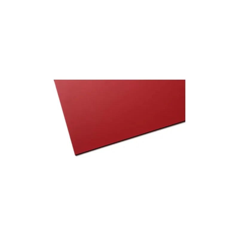 Beperkte Voorraad Lastra PVC espanso Multiexel 50x100 cm sp 3 mm rosso