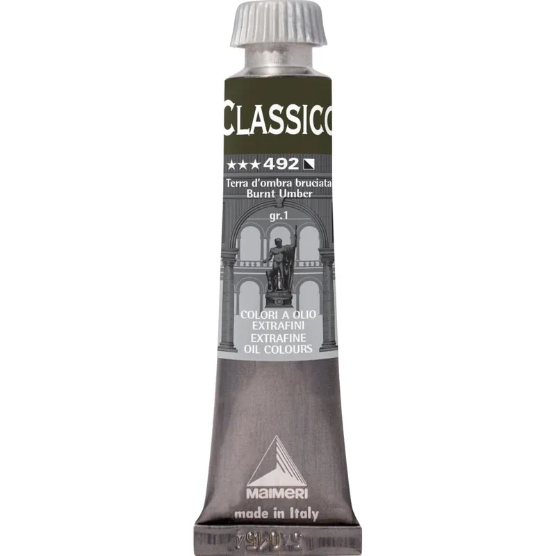 Aanbieding Colori olio classico 20 ml terra d`ombra bruciata