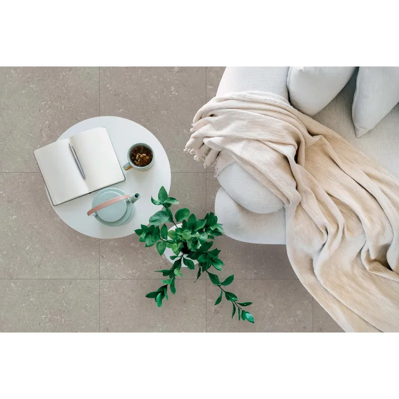 Uitverkoop Piastrella in gres procellanato Stone taupe 60x60 cm 1,8 m²