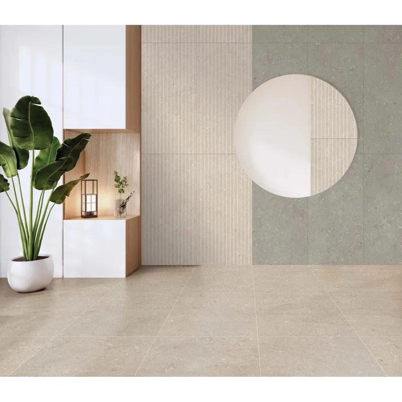 Bestseller Piastrella in gres procellanato Stone taupe 60x120 cm 1,44 m²