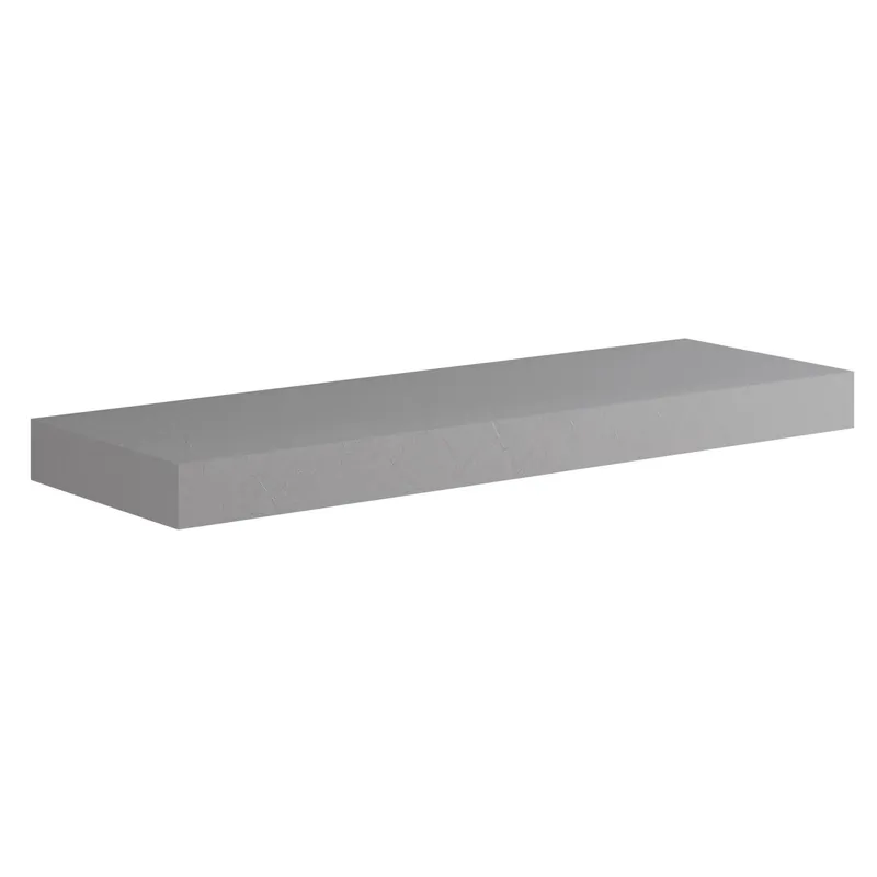Superprijs Top scatolato senza staffe 140x10x46 cm Grigio