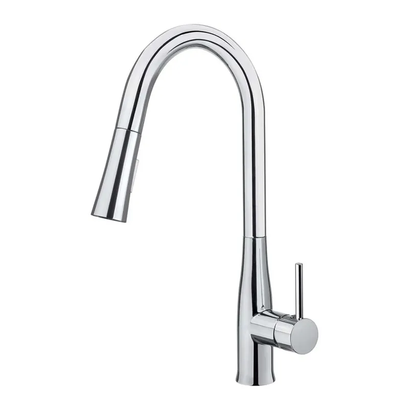 Rubinetto da cucina bocca estraibile 2 getti Idrostile cromo Weekendaanbieding