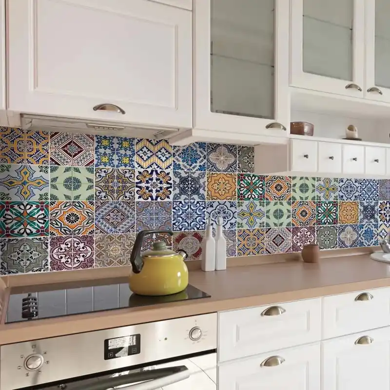 Paraschizzi Autoadesivo ignifugo Azulejos 300x60 cm Koopje