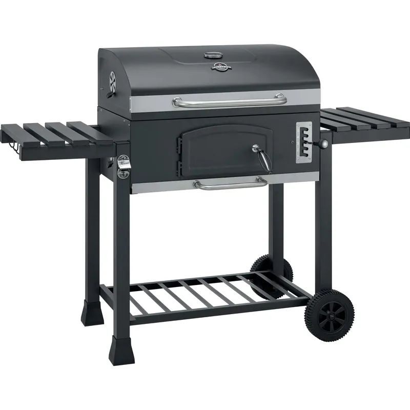 Barbecue a carbonella Jamestown Jaxon XL nero griglia 70x46 cm Dagaanbieding