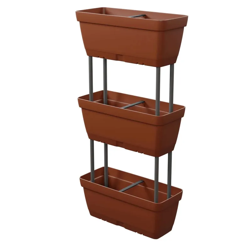 Actieprijs Orto in casa a 3 livelli 490x161x810 mm color cotto