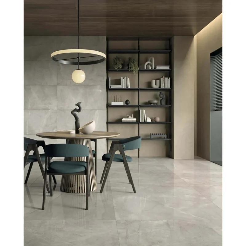 Uitverkoop Piastrella in gres porcellanato Pulpis marmo luc 60x120 rett gris 1,44 mq