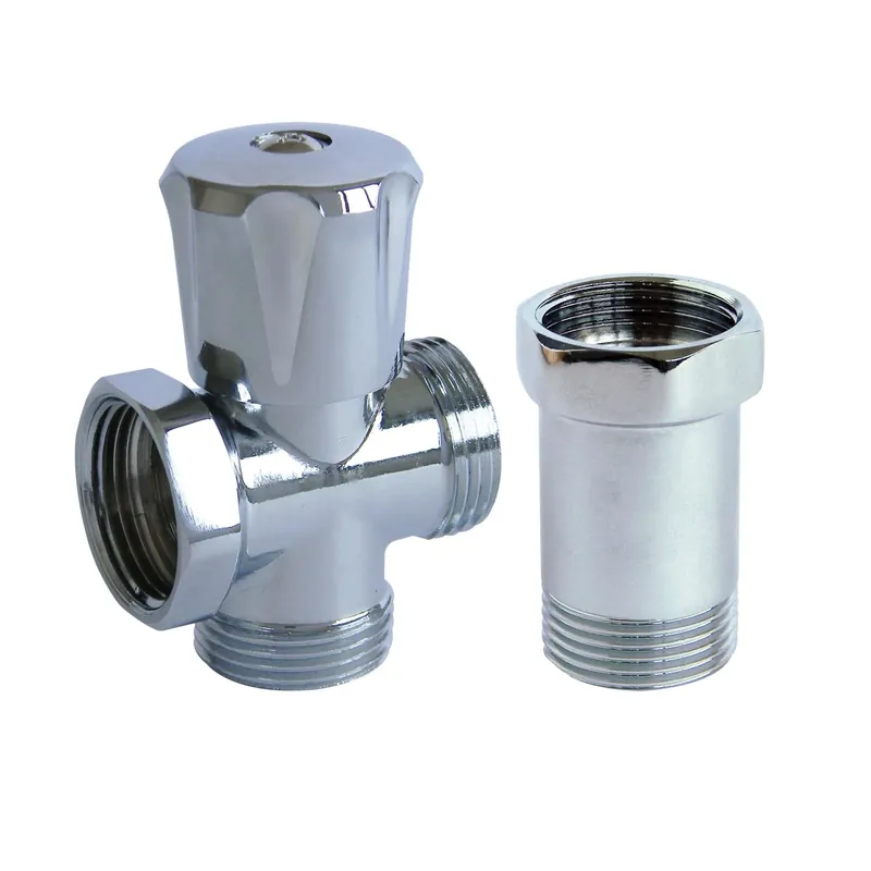 Voordeelprijs Rubinetto 3 vie 1/2"x 3/4" x 1/2"attaco lavatrice distanz retrogruppo 3/4" otton