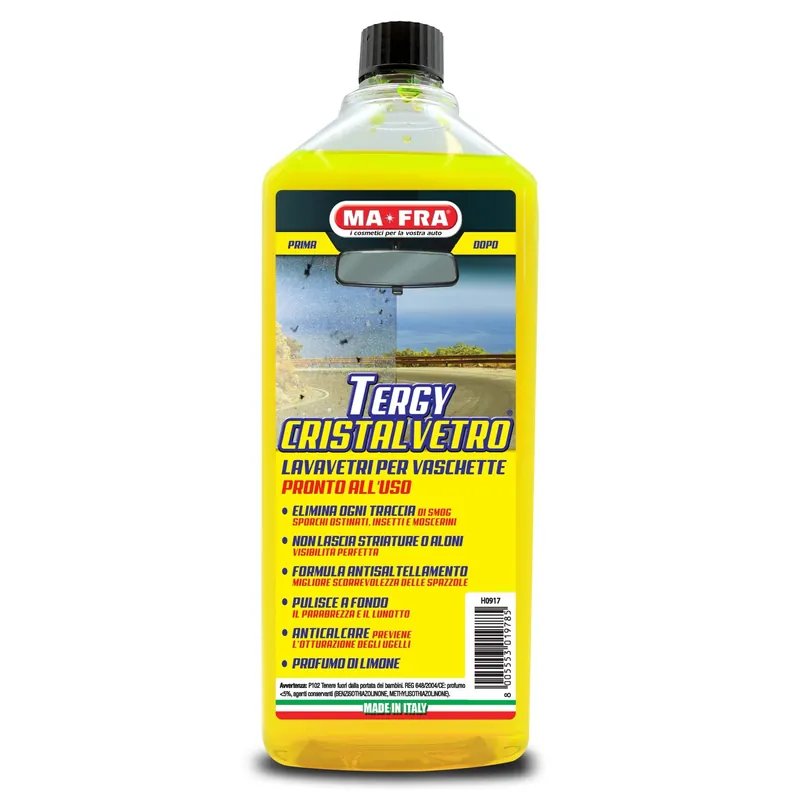 Weekendaanbieding Liquido lavavetri per auto Tergy Cristalvetro 1000 ml