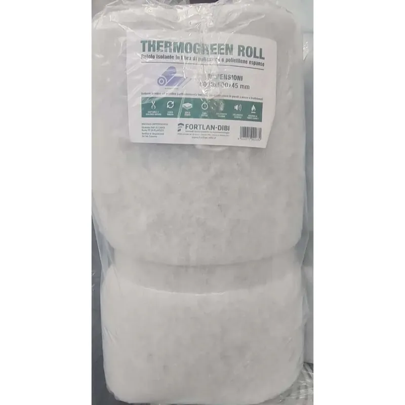 Veilige Betaling Rotolo fibra di poliestere con PE Thermogreen roll 6000x600x45 mm