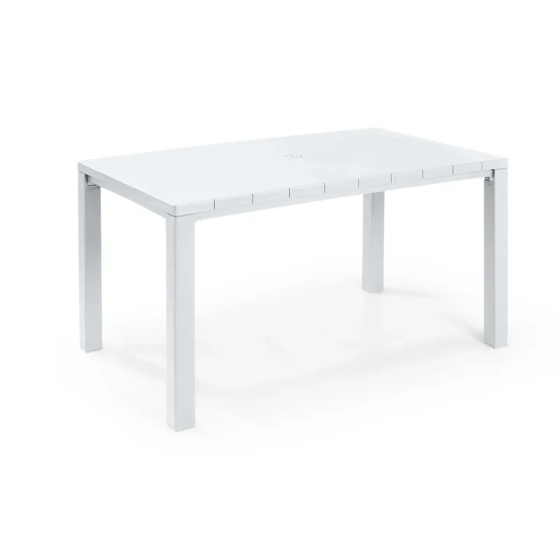 Voordeelprijs Tavolo da giardino Julie 147x90x75 cm bianco