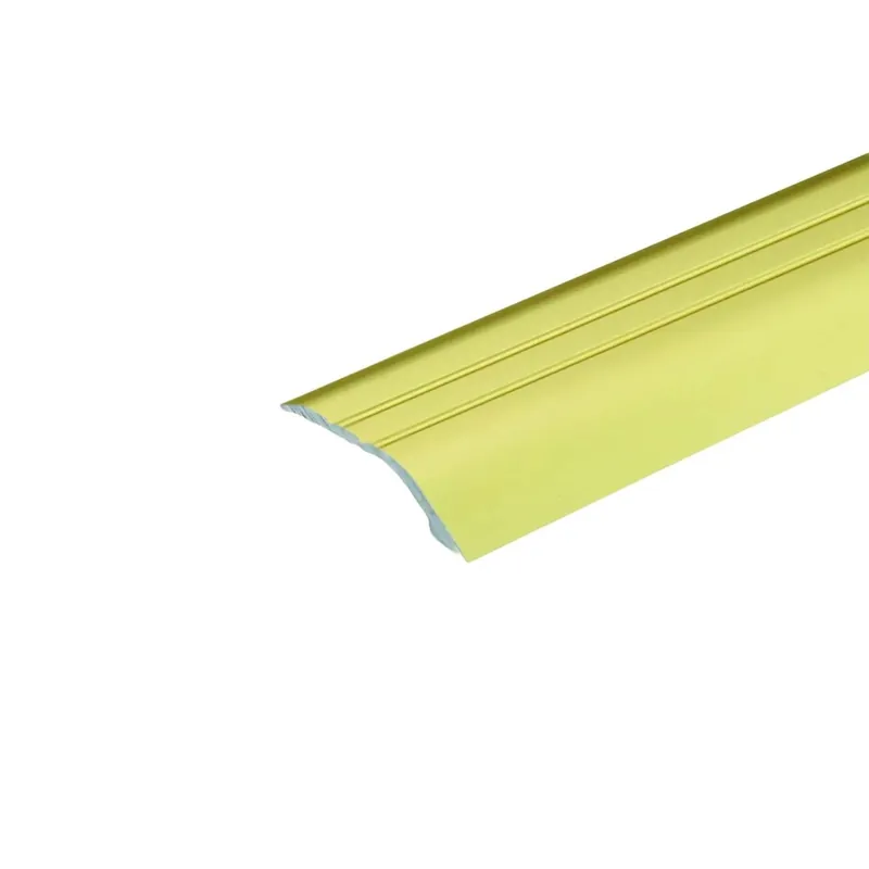 Terminale in alluminio forato oro Piedal spessore 10 mm 0,9 m Betrouwbaar