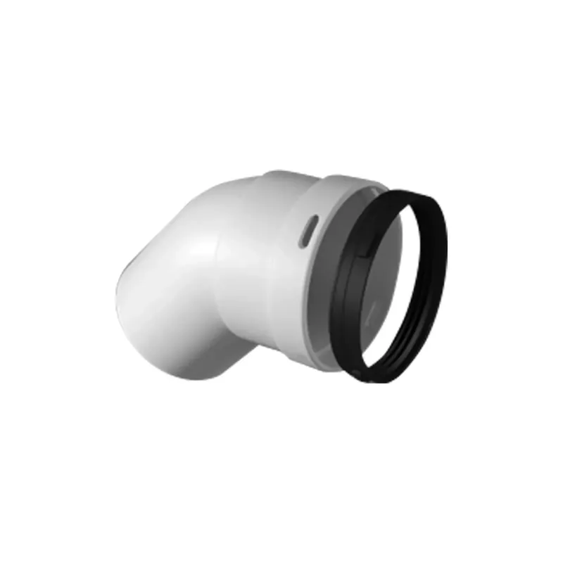 Tijdelijk Beschikbaar Curva 45° caldaia in PP maschio/femmina Ø 80 mm