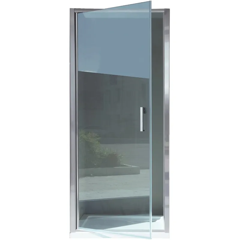 Voordeelprijs Porta battente doccia Orchestra vetro trasparente cromo 67 cm - 71 cm