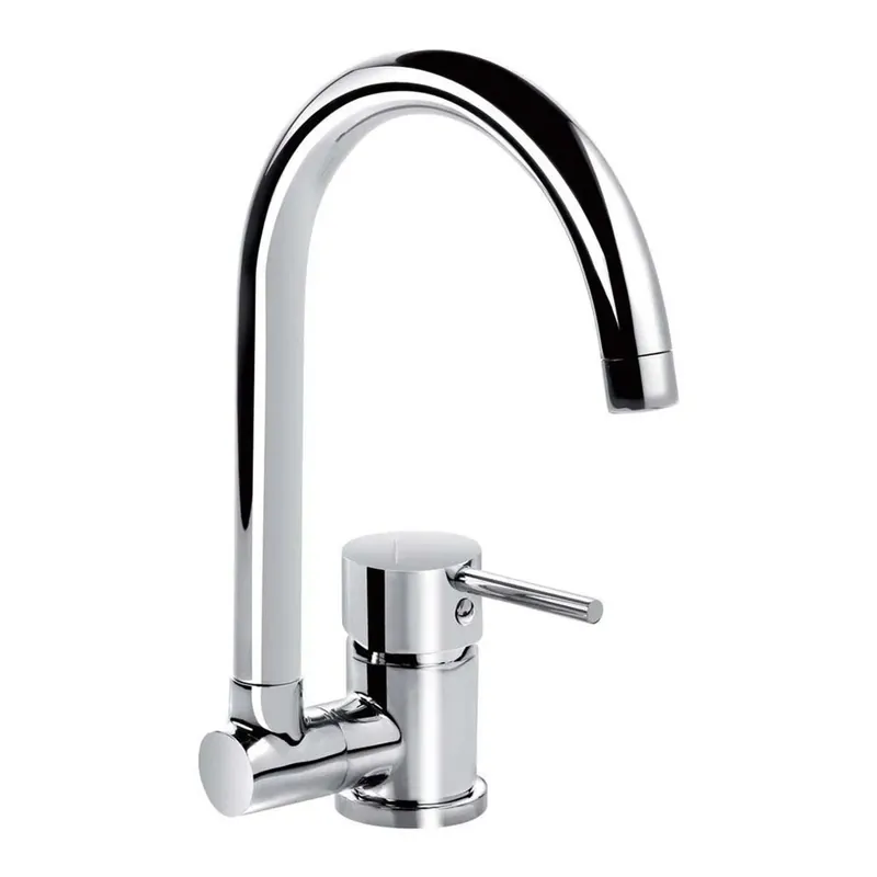 Rubinetto da cucina bocca pieghevole Idrostile cromo Express Levering