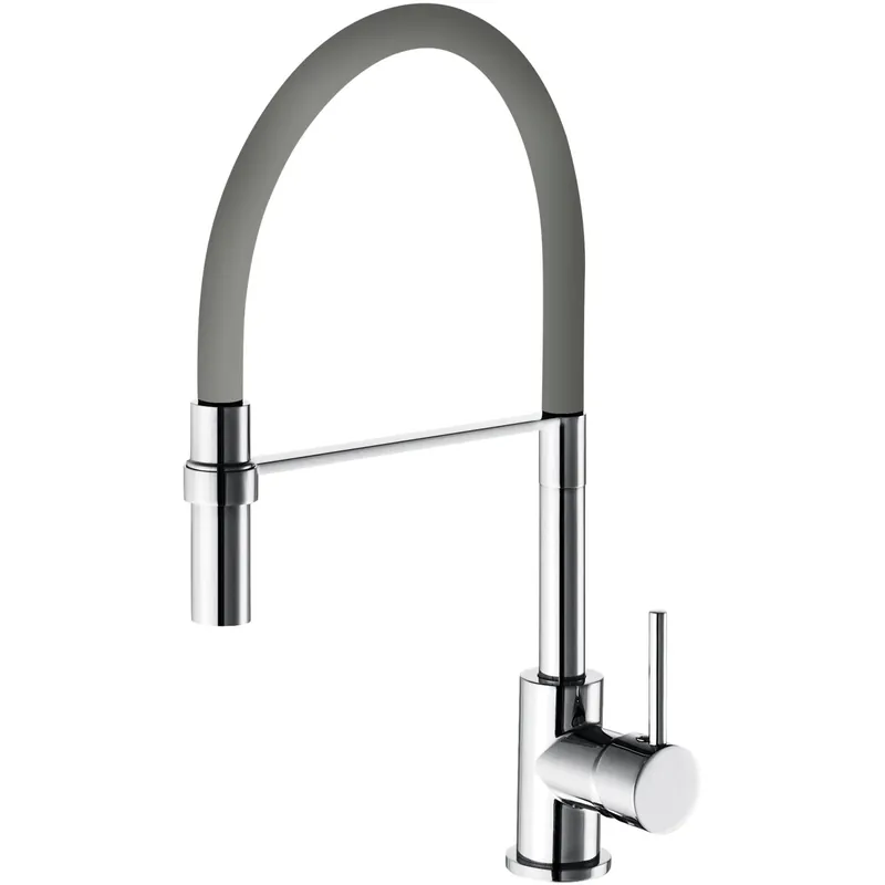 Rubinetto cucina monocomando Winter canna alta grigio Korting