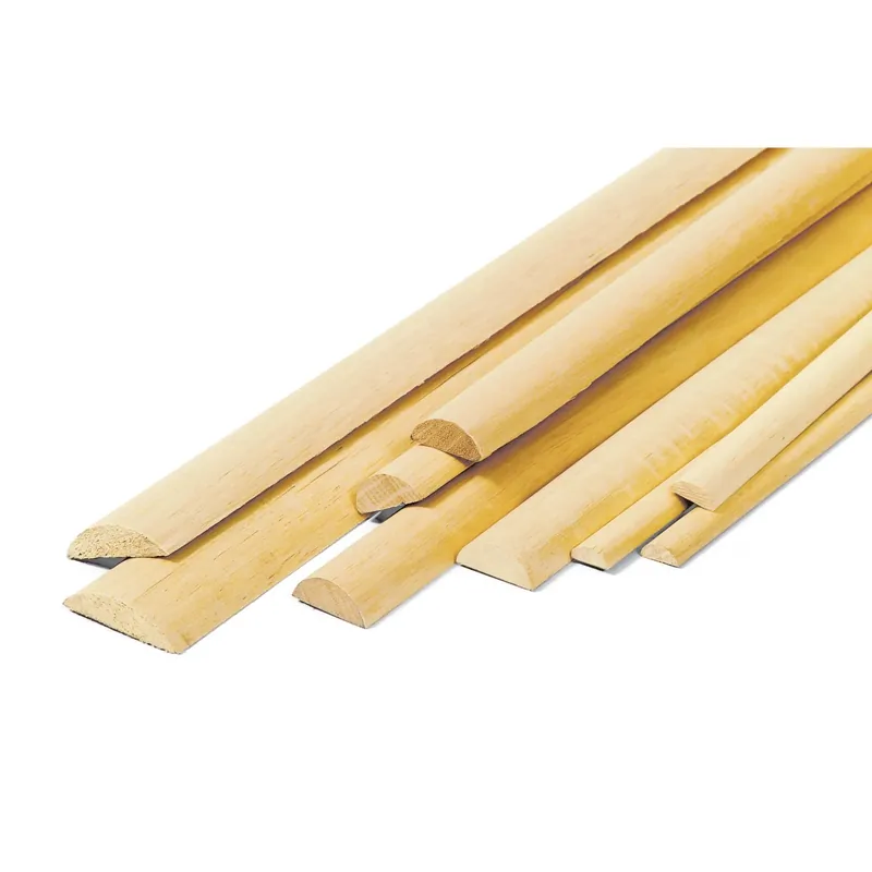 Bastoni mezzo tondi in kotò 5x10x2450 mm Seizoensaanbieding