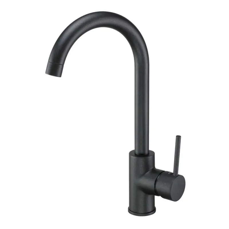 Rubinetto da cucina Idrostile Alcantara grafite metallizzata Goedkoop