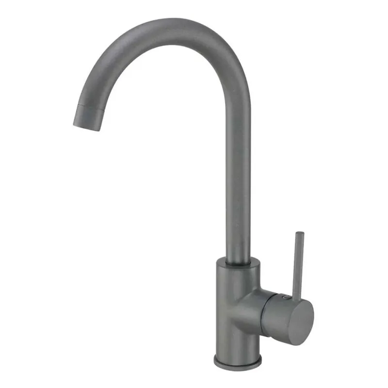 Tijdelijk Beschikbaar Rubinetto da cucina Idrostile Alcantara antracite metallizzato