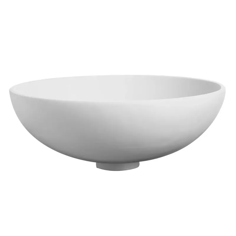Weekendaanbieding Lavabo in resina bianco Pop dm 38 cm h 15 cm