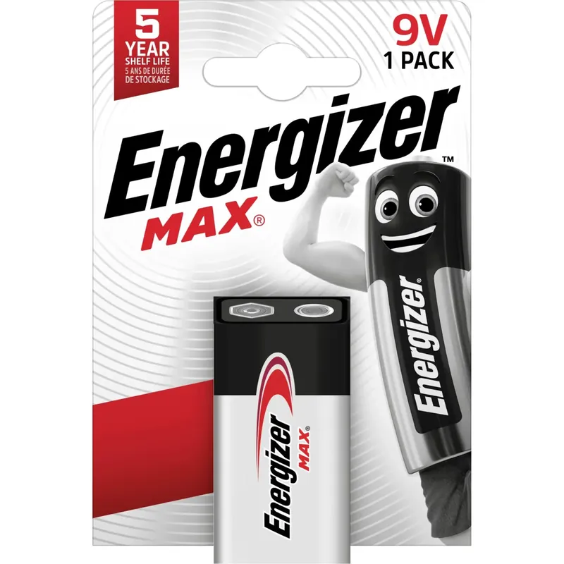 Voordeelprijs Pila alcalina Energizer MAX ALK 9V E-Block 1 pz