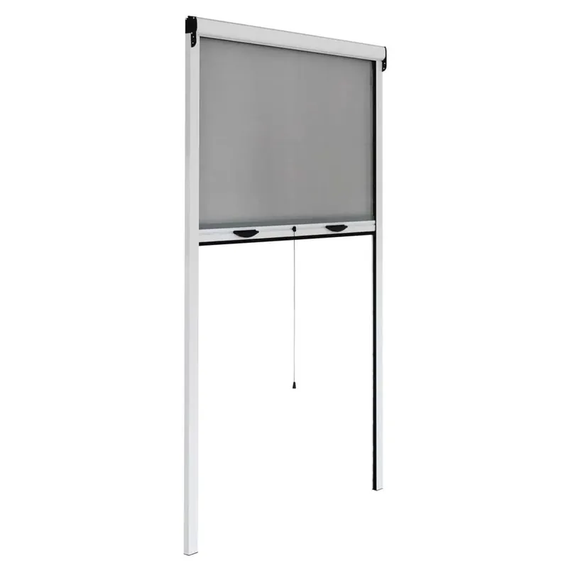 Zanzariera a rullo apertura verticale 100x160 cm bianco Alleen Vandaag