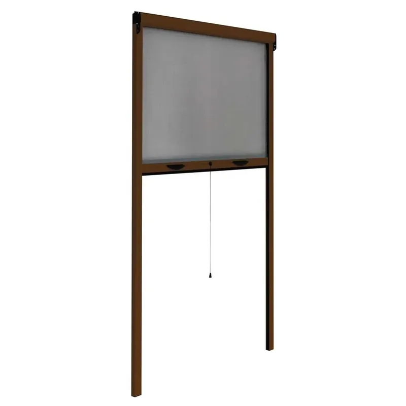Zanzariera a rullo apertura verticale 80x160 cm marrone Lage Prijs