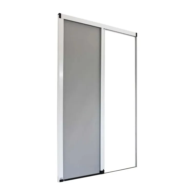 Zanzariera a rullo per porta con carrarmato ap laterale 135x240 cm bianco Flitsaanbieding