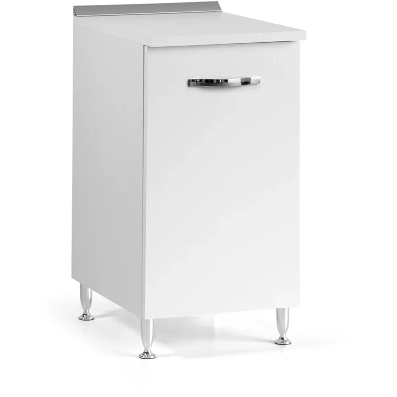 Base cucina 1 anta 40 cm bianco frassinato Gratis Retour