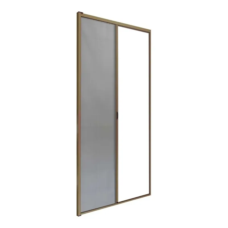Zanzariera a rullo porta/finestra apertura laterale 140x240 cm bronzo Speciale Aanbieding