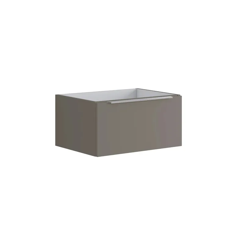 Voordeelprijs Mobile bagno cassettiera sospesa Bali 59,5x30x45,5 cm grigio opaco laccato