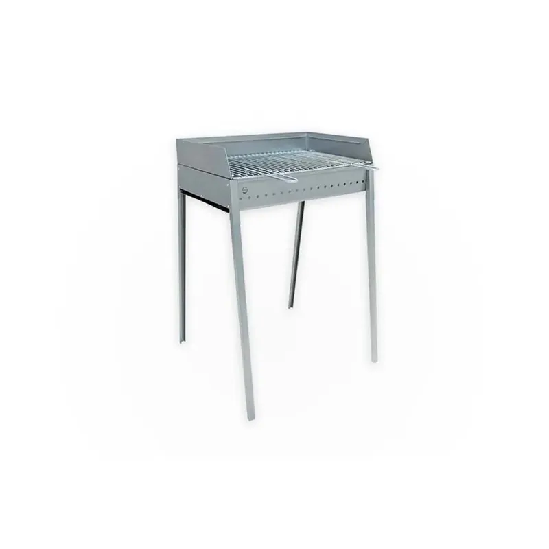 Barbecue a carbonella Lisa Stromboli acciaio inox 60x40 cm Beperkt Aanbod