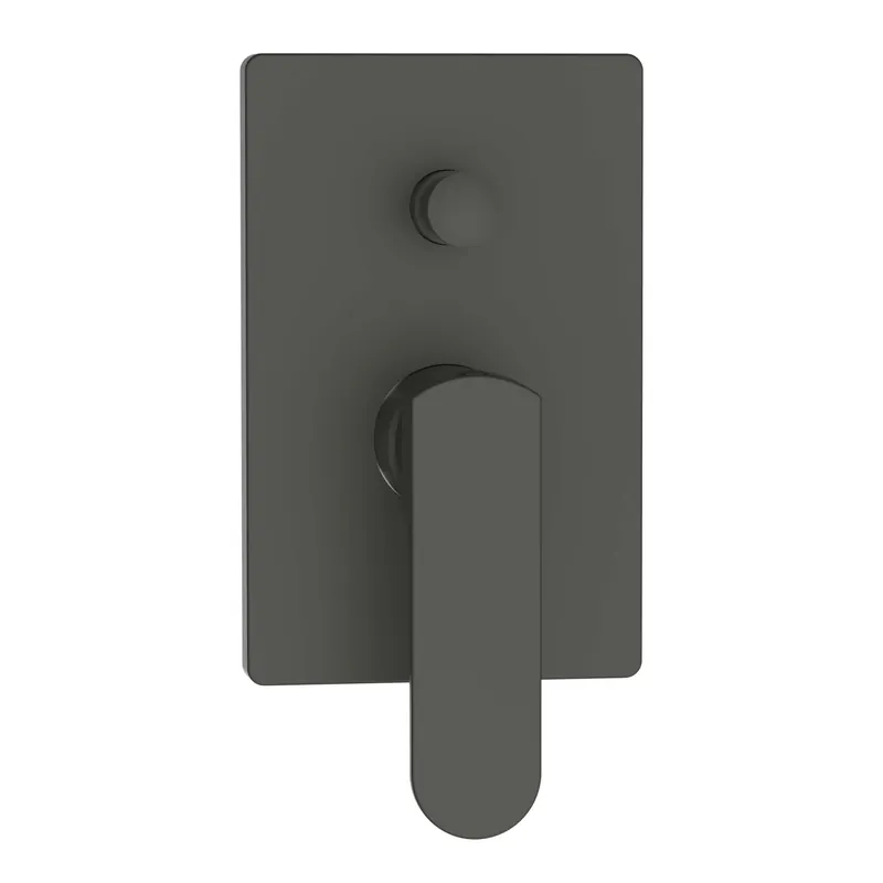 Alleen Vandaag Miscelatore incasso doccia con deviatore Zefir gungrey Ø 35 mm
