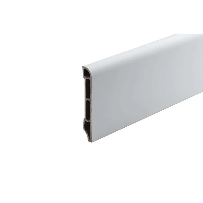Battiscopa in pvc Bianco Gecertificeerd