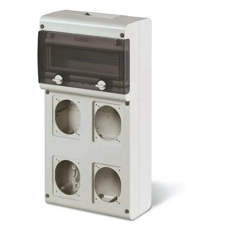 Aanbieding Quadro distr.vuoto 4 uscite fl.70x87