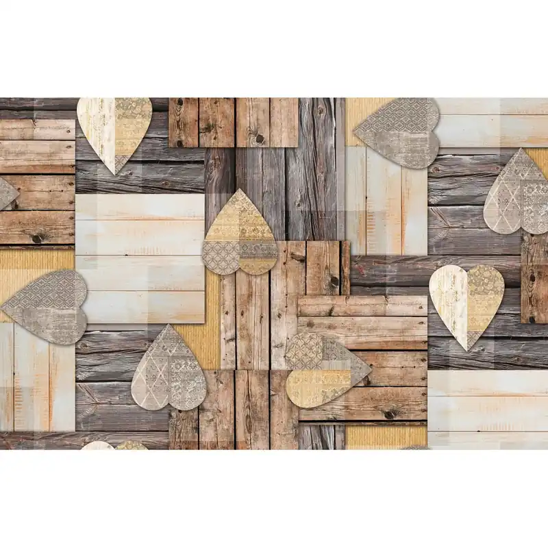 Weekendaanbieding Tappeto Floor legno beige 45 x 75 cm