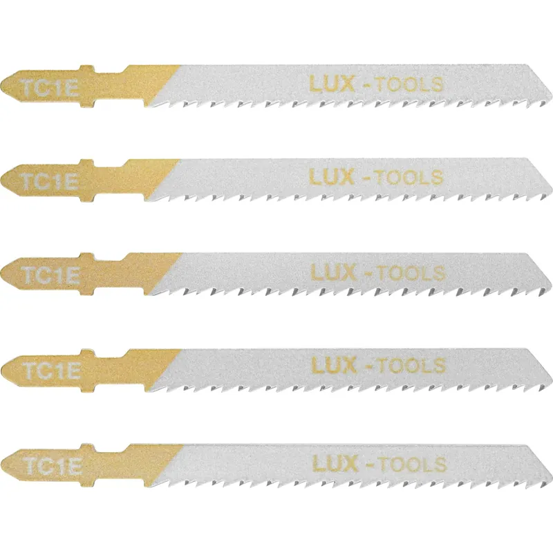 Aanbieding Lame per seghetto alternativo LUX-TOOLS per legno codolo a T 5 pz