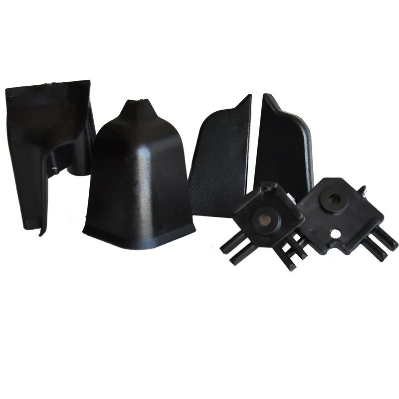 Accessori per alzatina rettangolare nera 6 pz Veilige Betaling